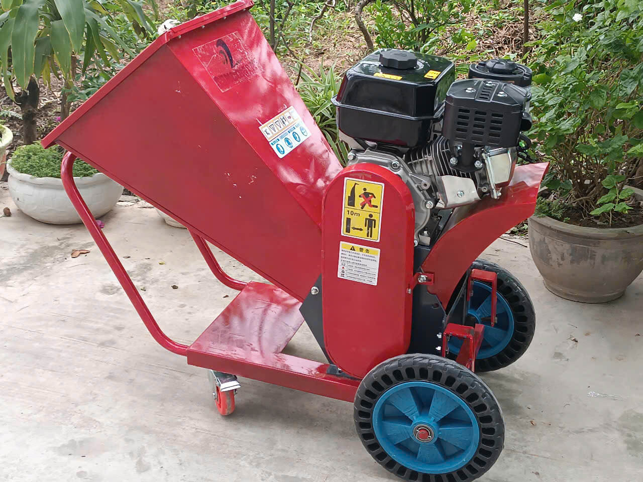 Máy Băm Nghiền Tàu Dừa Tươi Khô, Băm Cành Cây Làm Phân Vi Sinh, Ủ Chua Chạy Xăng Yamaha