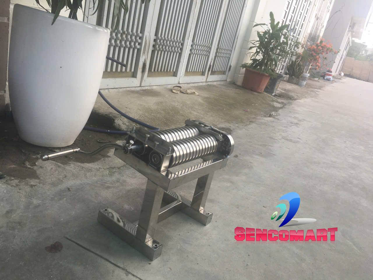 Máy Cắt Bánh Tráng Inox 304 Bền Đẹp | Lô 25cm