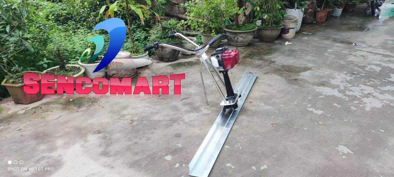 Máy Đầm Thước Mẫu Inox Chuyên Dụng Cho Công Trình Xây Dựng