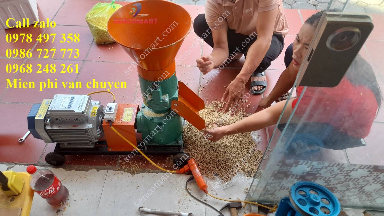 Máy ép cám viên trục liền S150 Kyoto