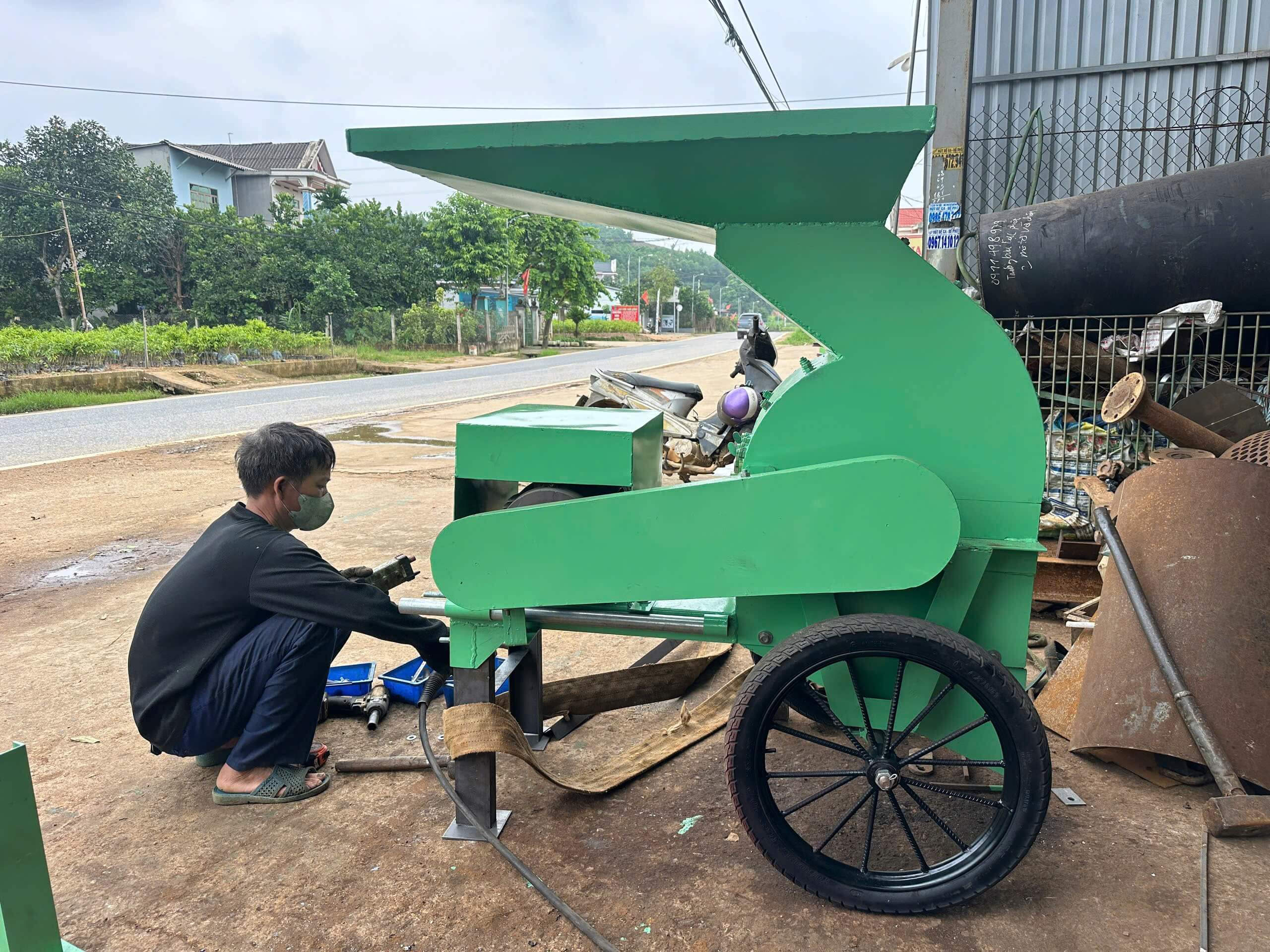 Máy nghiền tốt bê tông vụn, đá, ngói, và các loại than đá, xỉ than NDCS-36CM