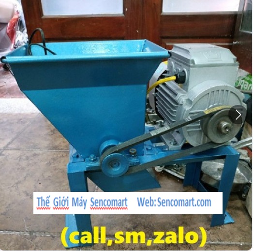 Máy nghiền nghệ tươi nghiền sắn dây tươi, hoàng tinh, gừng SENCO1.1KW