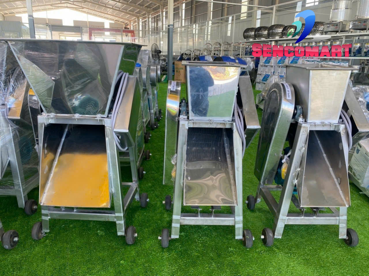 Máy Thái Cá INOX 10 Lưỡi Toàn Phát 2HP