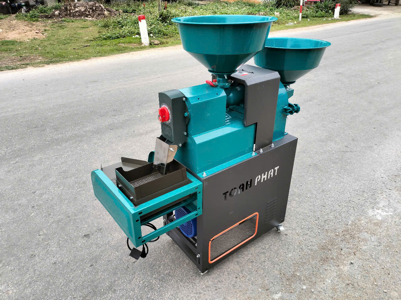 Máy Xát Gạo Nghiền Cám Liên Hoàn Toàn Phát TF57