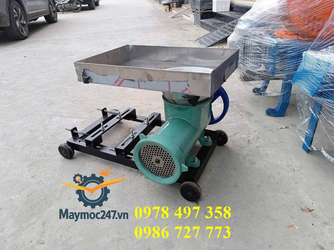 Máy đùn thịt 62 siêu khỏe – đùn xương, thịt đông không dừng máy