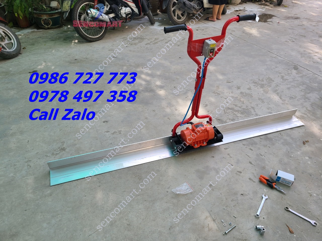 Máy Đầm Thước Điện 220V Loại Tốt