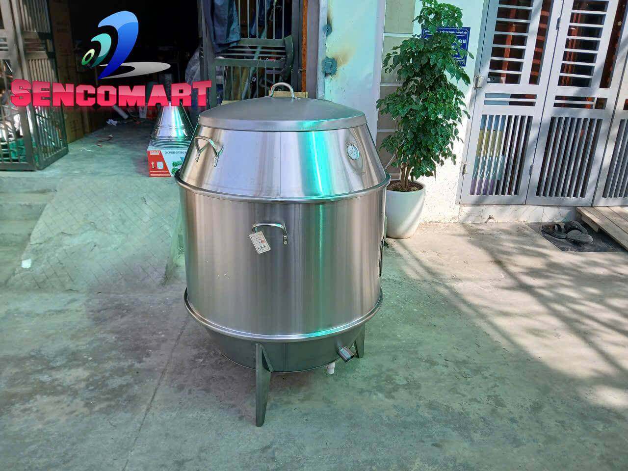 Lu Nướng Thịt Cỡ Lớn 60, 80, 90cm – Lò Nướng Dạng Lu Bằng Than