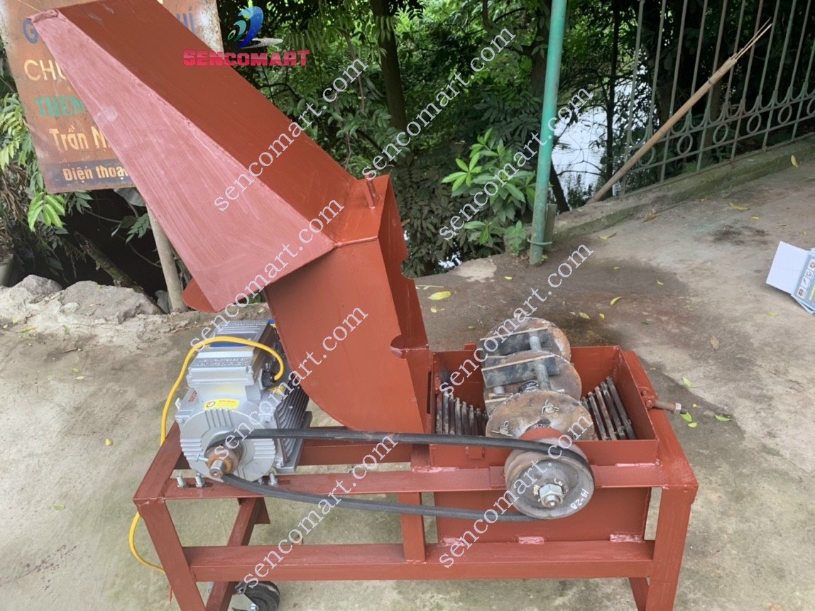 Máy Nghiền Đất, Sàng Đất Đóng Bầu Vườn Ươm- Máy Nghiền Phân Trâu, Bò Gà