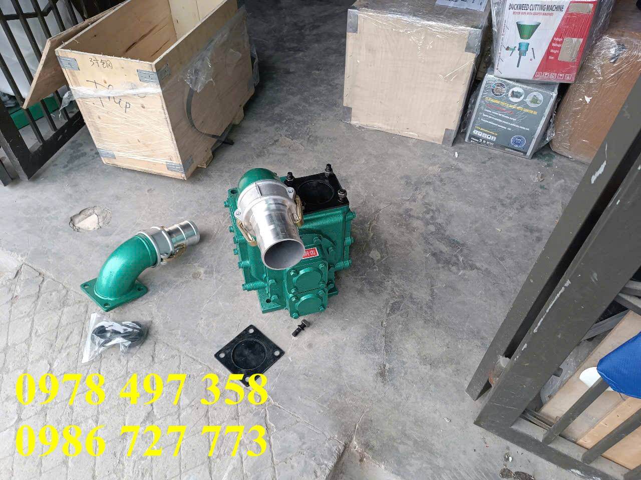 Đầu máy hút bùn đặc, hút bể bioga chất thải, cửa ngang chống tắc