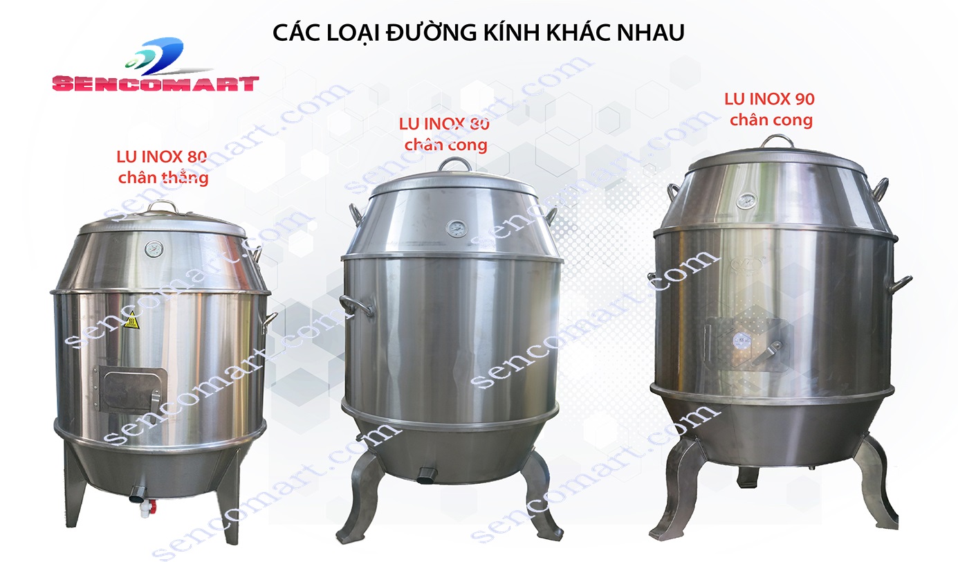 Lu Nướng Gà Vịt Bằng Than Dạng Chân Cong Phi 80 Hàng Cao Cấp