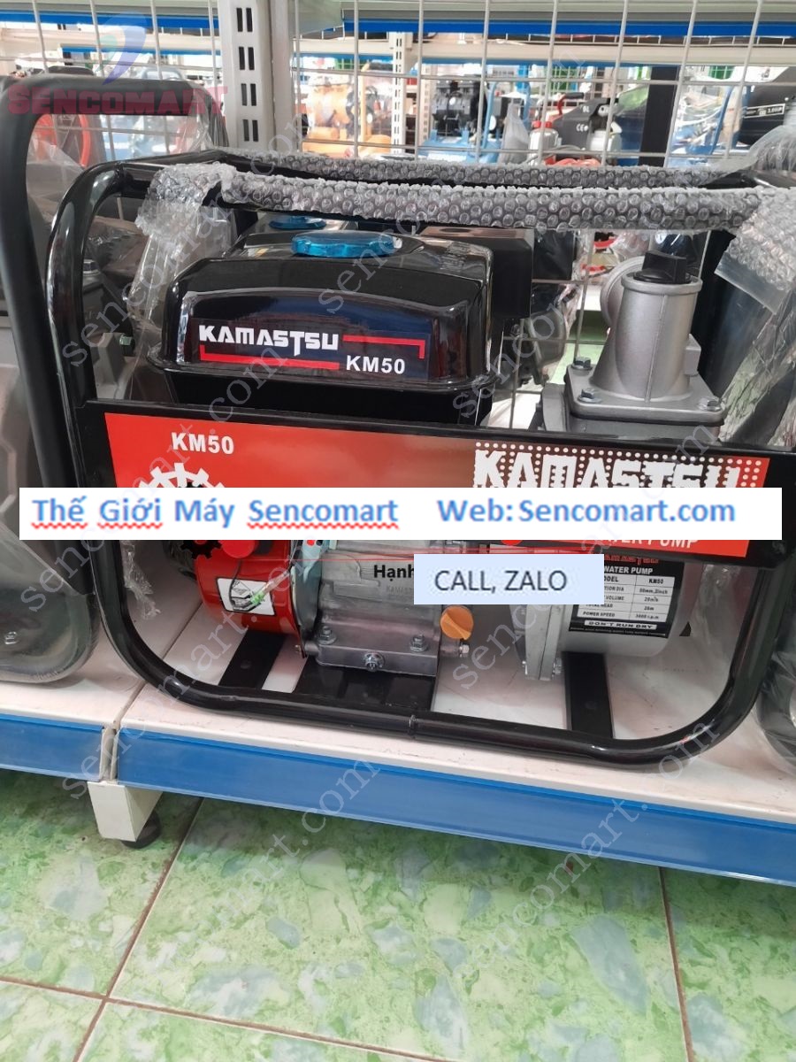 Máy bơm nước Kamastsu KM50- Máy bơm nước chạy xăng 4 thì