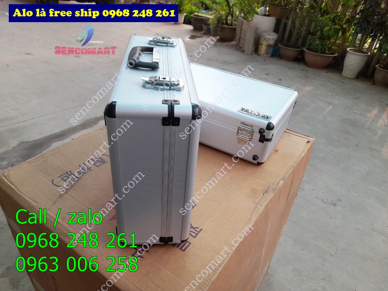Vali Nhôm đựng đồ nghề chuyên dụng Yato YT-0881ZL