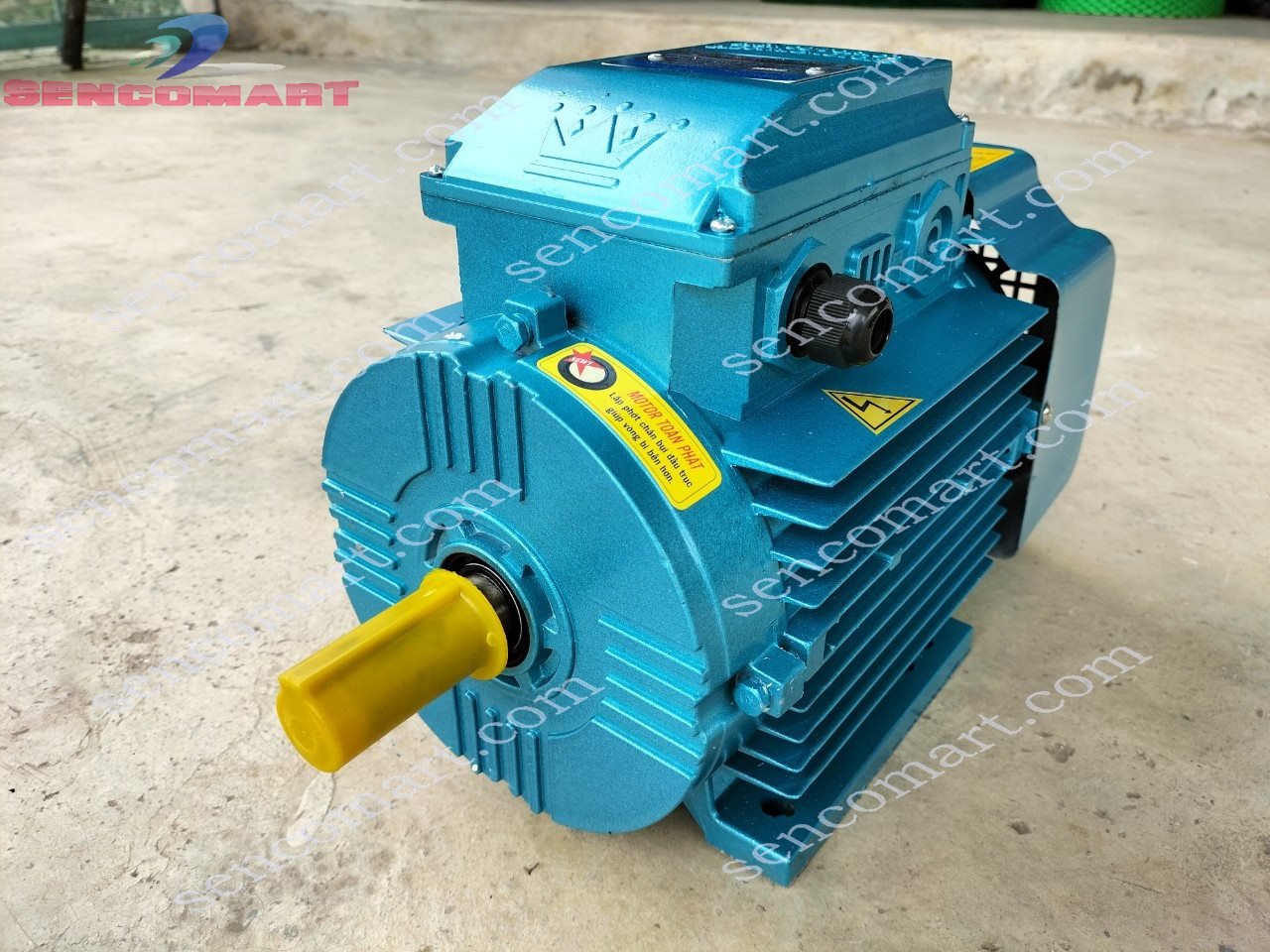 Động cơ điện motor Toàn Phát 3hp 2,2kw 1400 vòng/ phút
