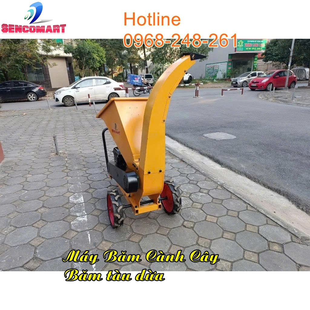 MÁY BĂM CÀNH CÂY ĐỘNG CƠ XĂNG 7HP – GỌN NHẸ, LƯU ĐỘNG