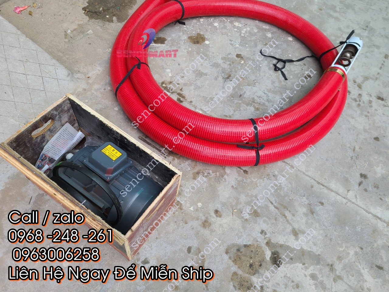 Máy hút nông sản cáp mềm 6 mét hút lên xe