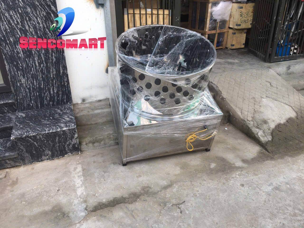 Máy vặt lông dê đường kính 80cm, 100% inox