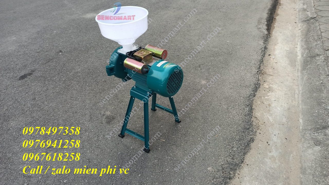 Máy xay bột khô, máy xay vỡ ngô hạt 2,2kw