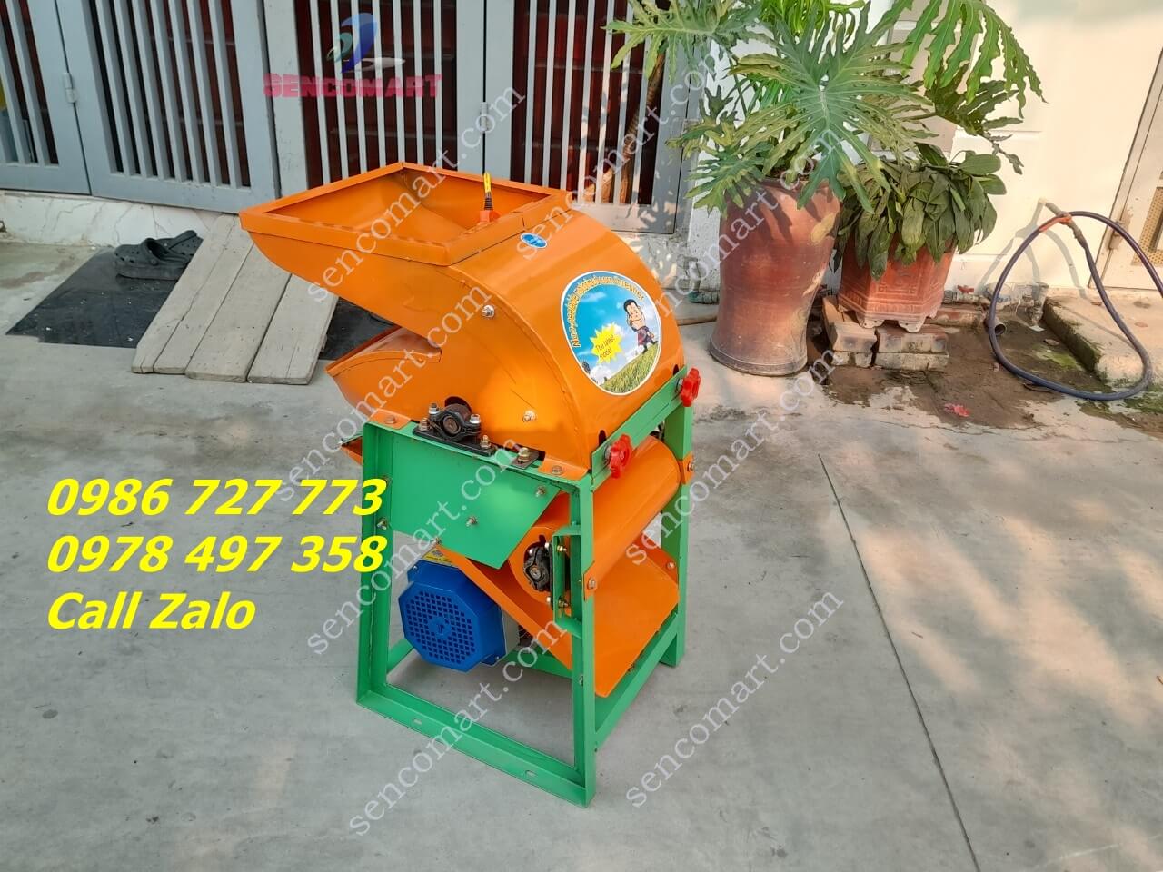 MÁY TÁCH HẠT NGÔ CẢ VỎ GIA ĐÌNH 220V