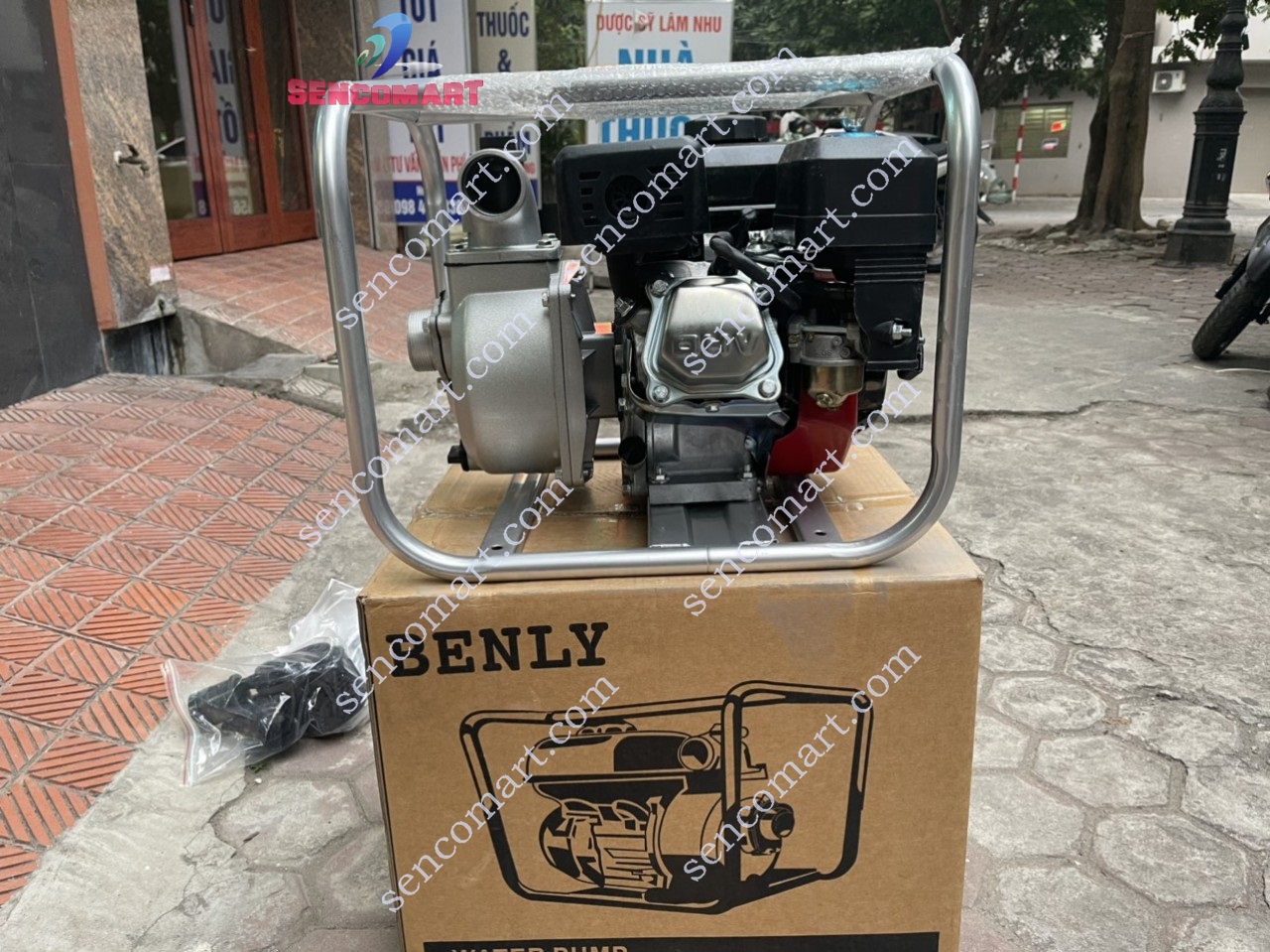 Máy Bơm Nước Chạy Xăng Benly WP20 Công Suất 5,5HP