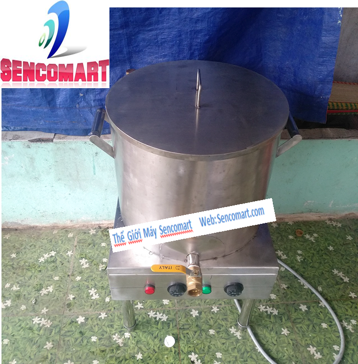 Nồi nấu cháo, nấu súp 50L công nghiệp