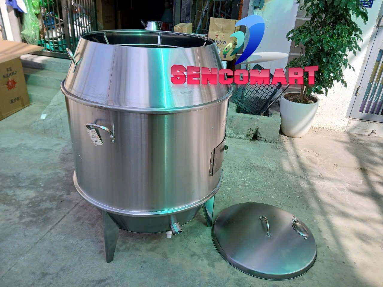 Lu Nướng 60cm Chính Hãng – Lu Nướng Thịt, Gà, Cá Bằng Than