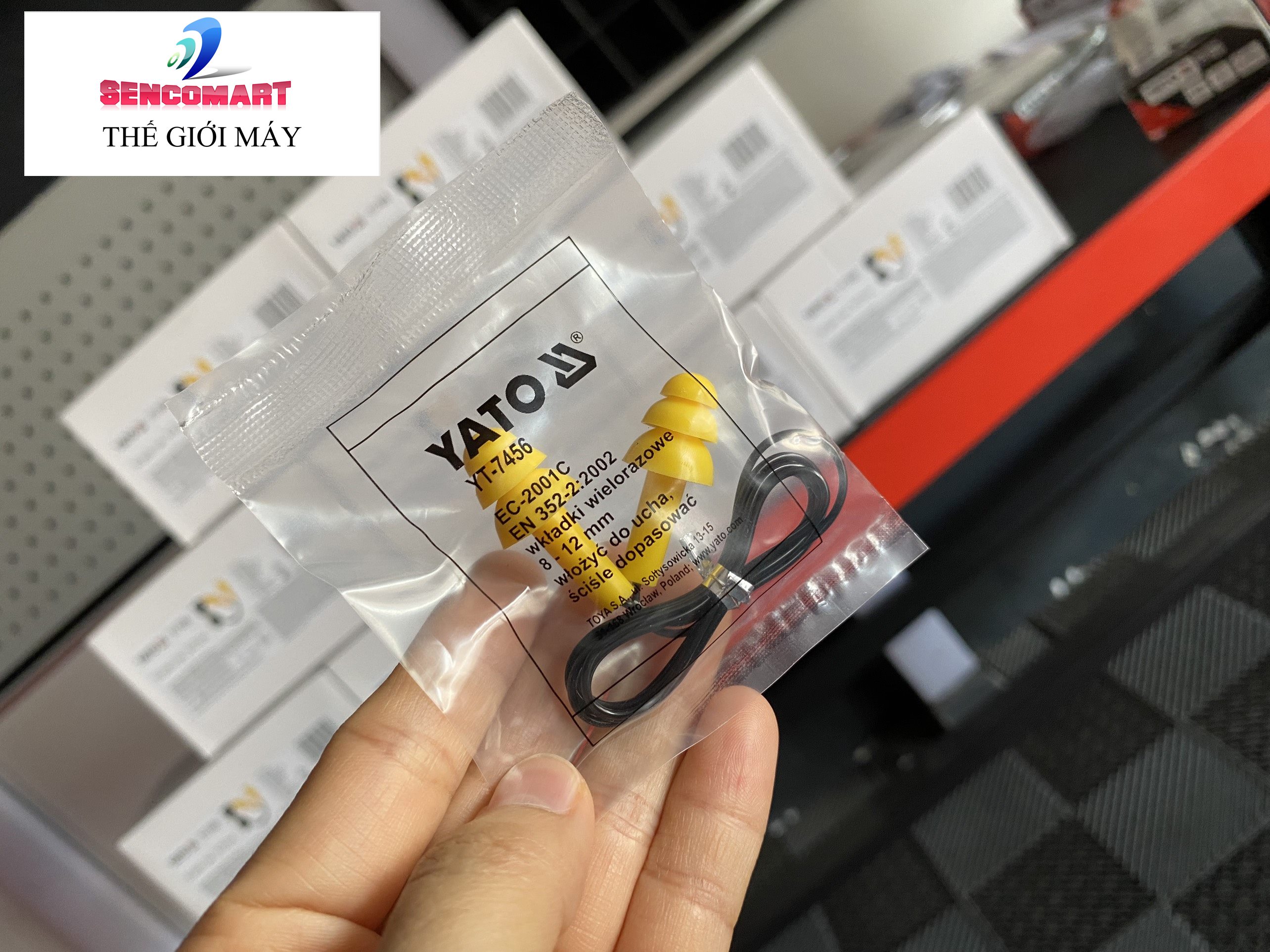 Nút Tai Chống Ồn YATO YT-7456 ( 50 đôi)