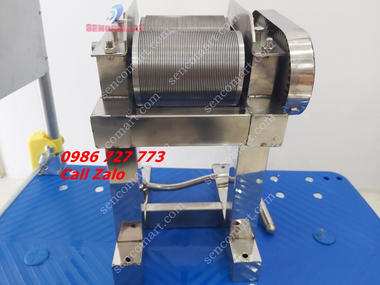 Máy Thái Bì Heo- Máy Cắt Da Lợn Quay Tay Bằng Inox 304