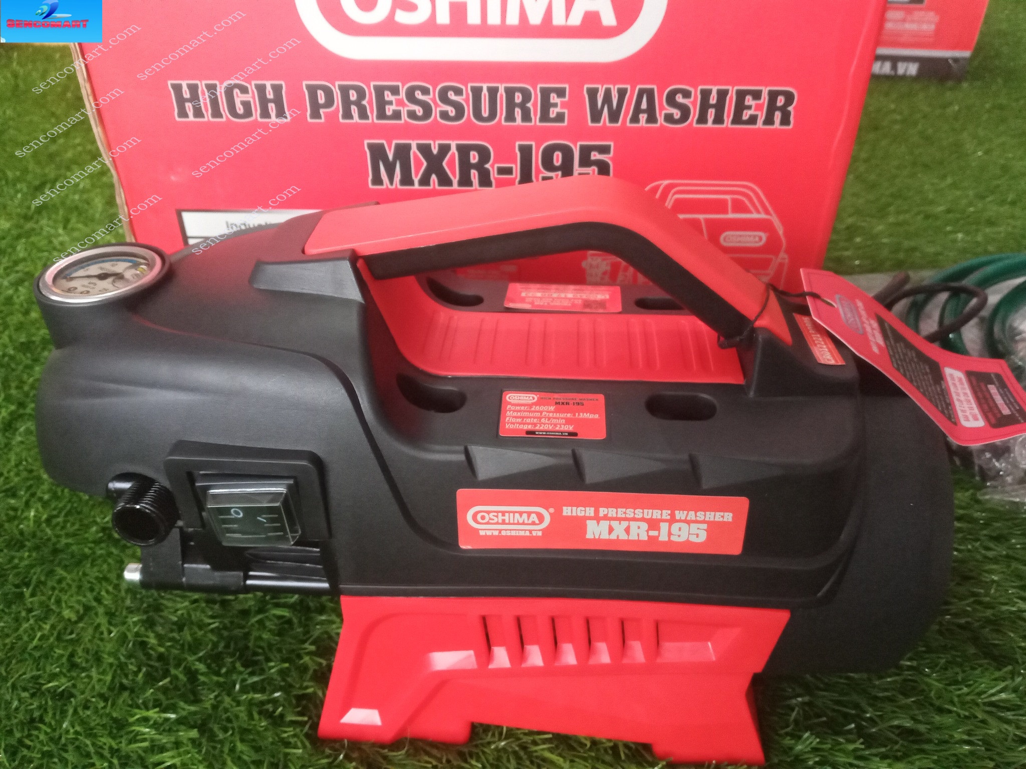 Máy rửa xe Oshima MRX195