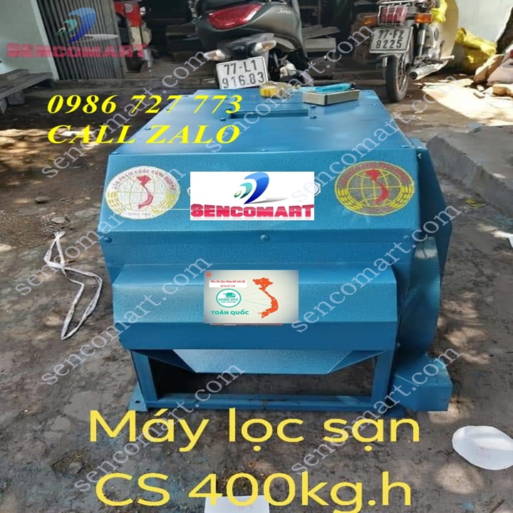Máy Lọc Sạn Gạo 400kg/h Máy lọc sạn gạoThổi TRấu Bụi Sạch 100%,