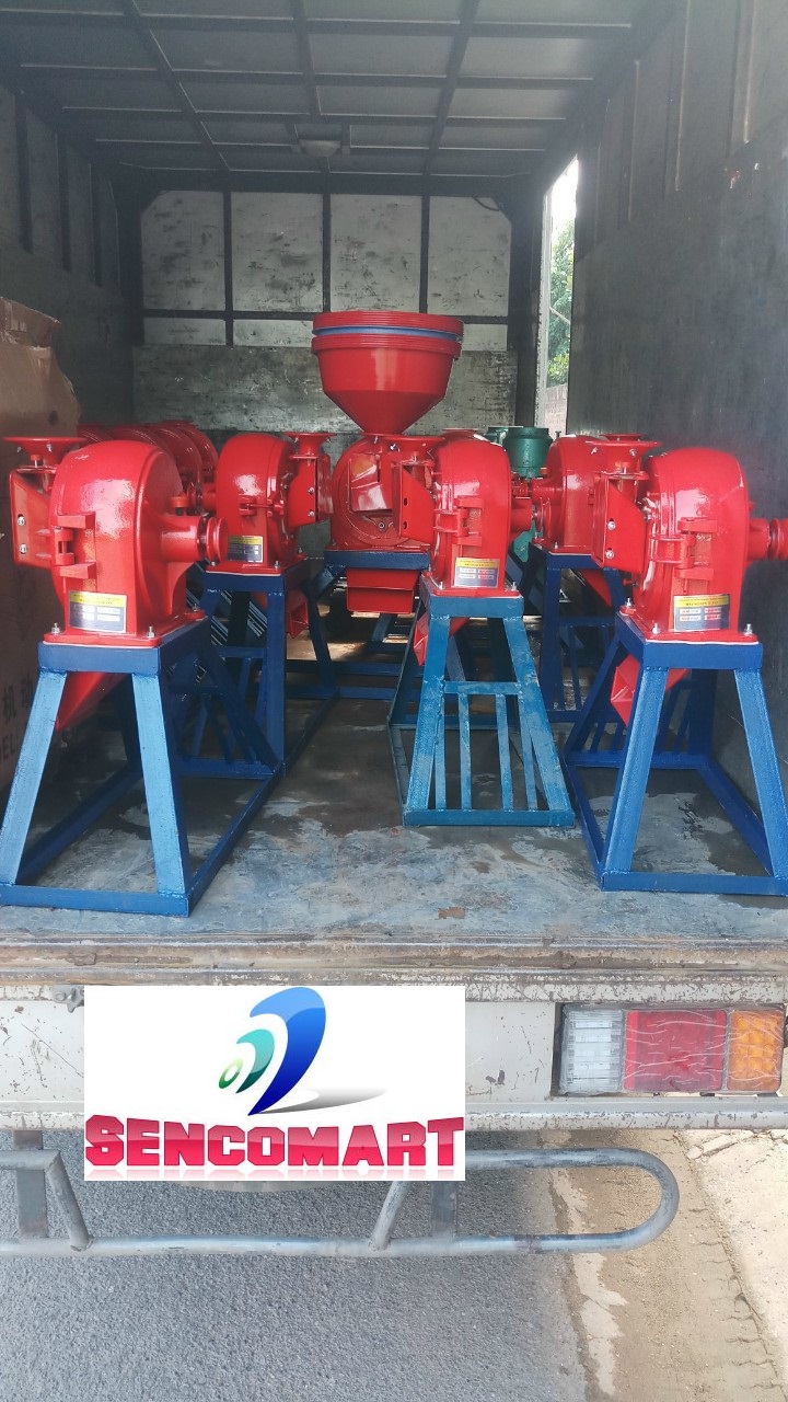 Khung Máy Nghiền Bột Khô Gang Đỏ Toàn Phát