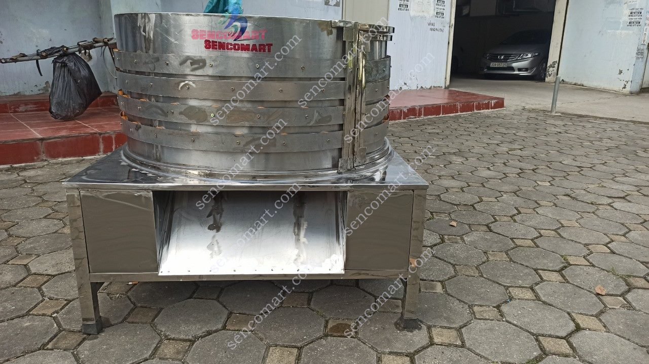 Máy vặt lông dê, lông chó đường kính 120cm siêu sạch