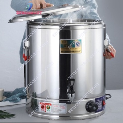 NỒI NẤU PHỞ MÂM NHIỆT 25 LÍT ĐẶT BÀN NHẬP KHẨU