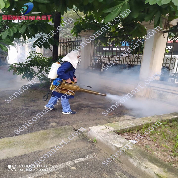 Máy phun khói HLC250 phun hóa chất phòng ngừa bệnh lây lan