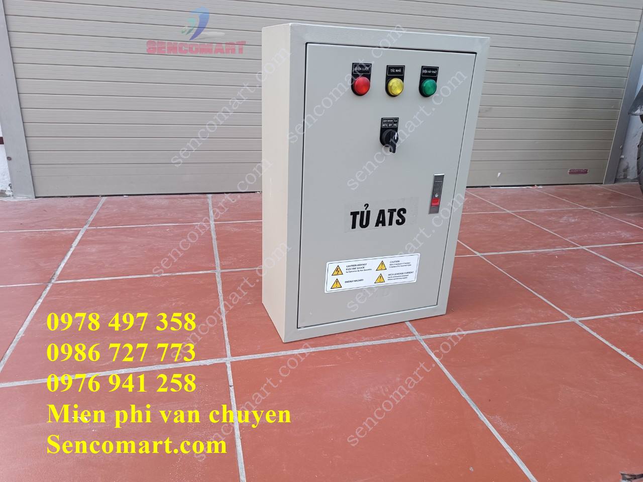 Tủ ATS lắp đảo chiều tự động chính hãng Sencomart
