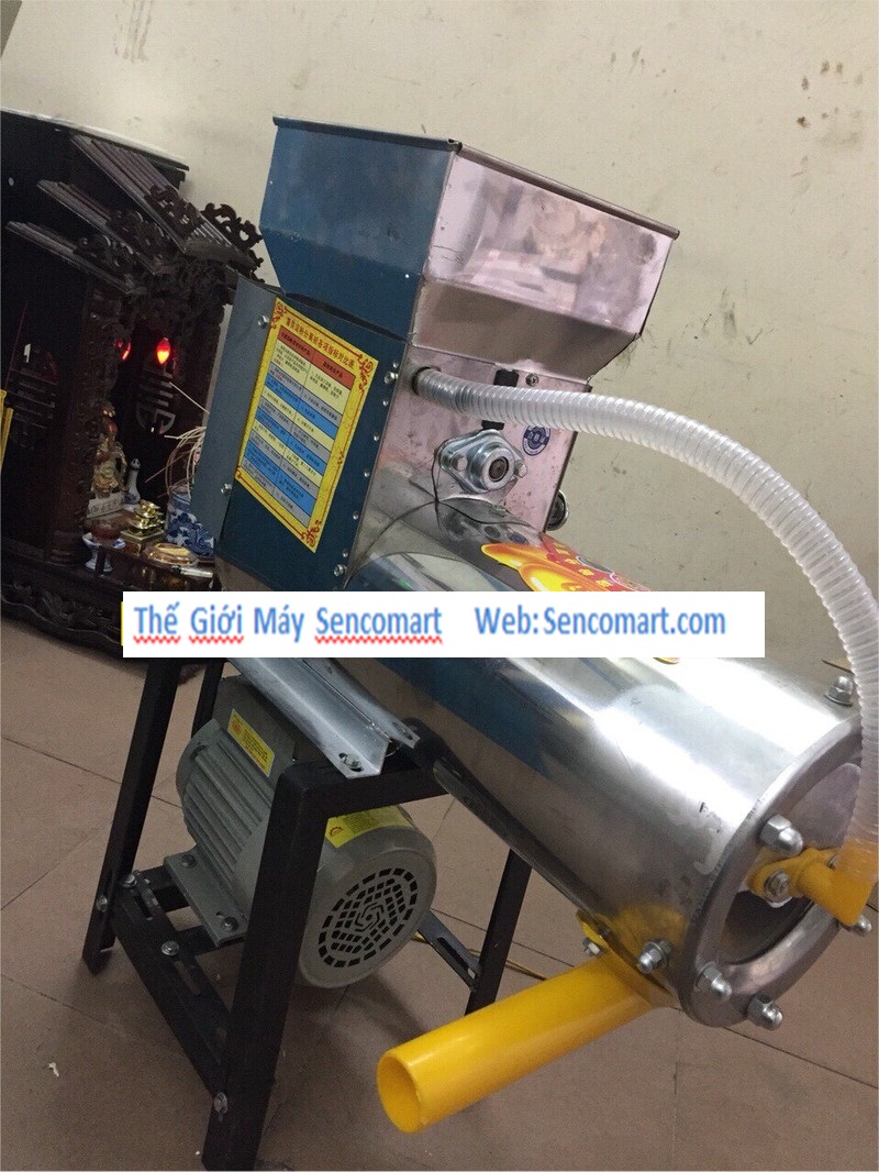Máy xay vắt tinh bột nghệ liên hoàn inox Senco 200kg