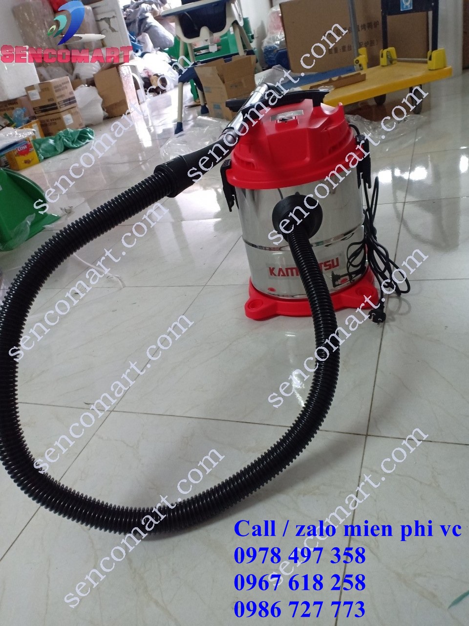 Máy hút bụi gia đình nhỏ bền Kamastsu KHB 20L