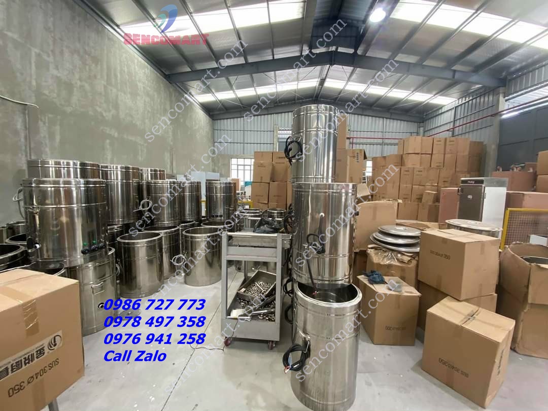 Nồi nấu cháo 30 lít , nồi nấu súp, hủ tiếu hàng nhập khẩu